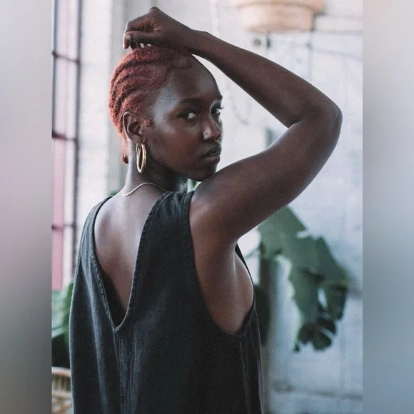 Aliya Wanek Noémie Jumper Stonewash Black (charcoal grey) Cotton size XS - Picture 2 of 11